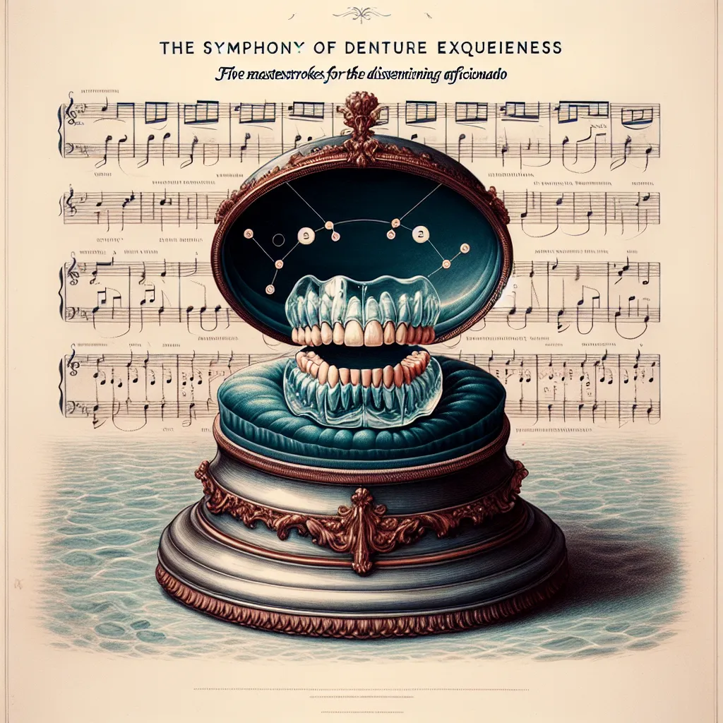 The Symphony of Denture Exquisiteness: Five Unveiled Masterstrokes for the Discerning Aficionado