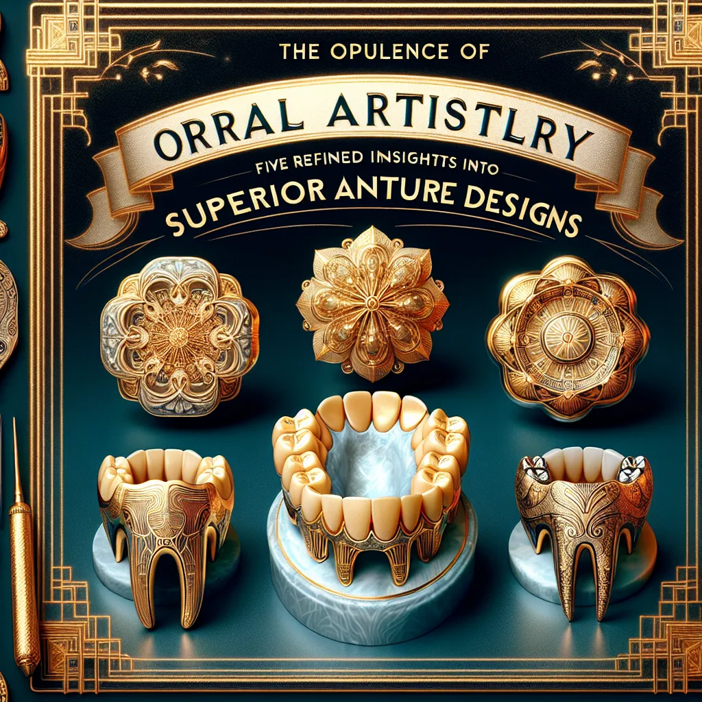 The Opulence of Oral Artistry: Five Refined Insights into Superior Denture Designs