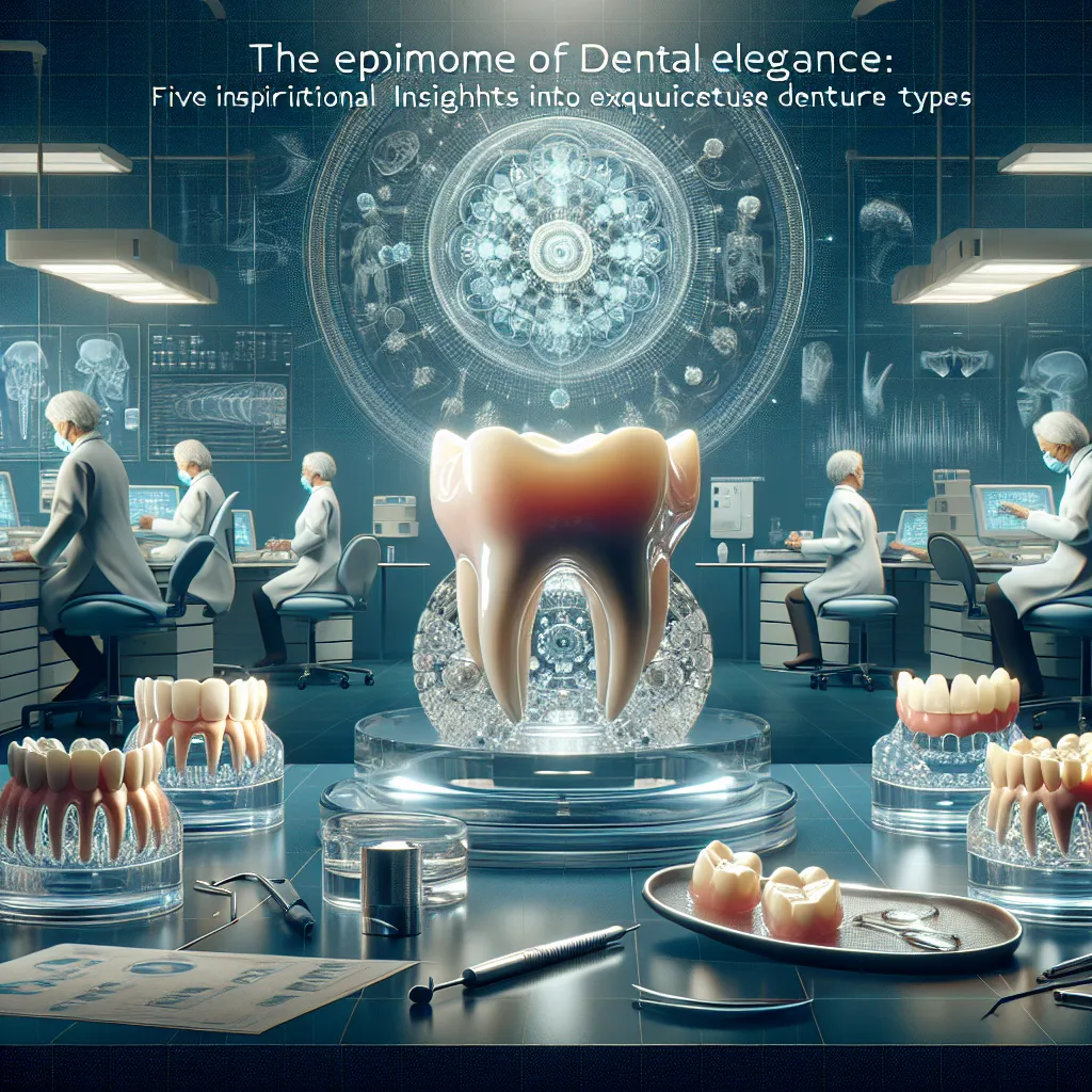 The Epitome of Dental Elegance: Five Inspirational Insights into Exquisite Denture Types
