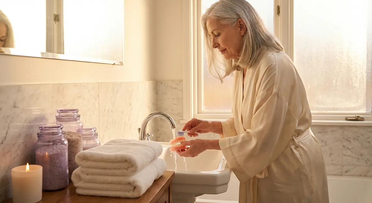 The Quiet Luxury of Immaculate Oral Hygiene With Dentures