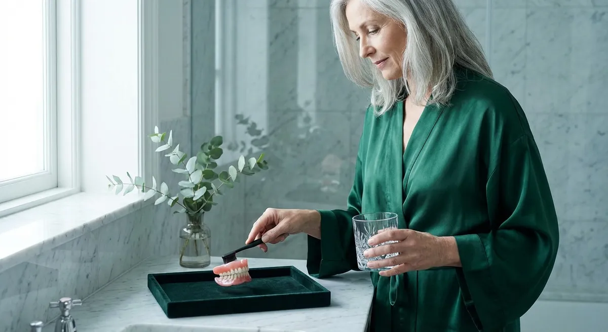 The Discreet Art of Oral Hygiene with Dentures