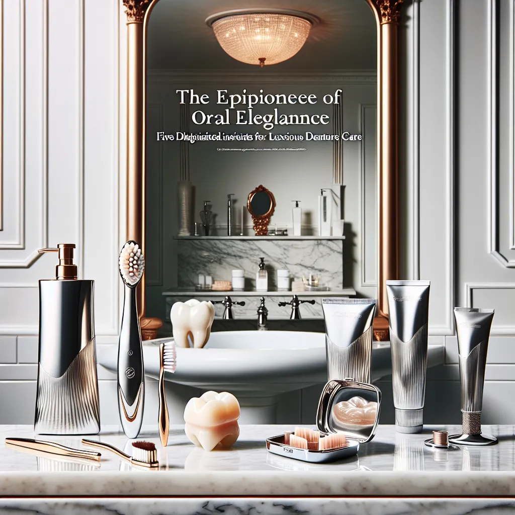 The Epitome of Oral Elegance: Five Distinguished Insights for Luxurious Denture Care