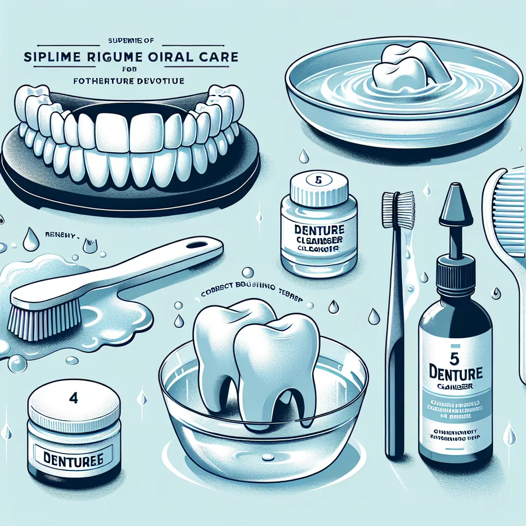 The Supremacy of Sublime Oral Care: Five Refined Regiment Tips for the Denture Devotee