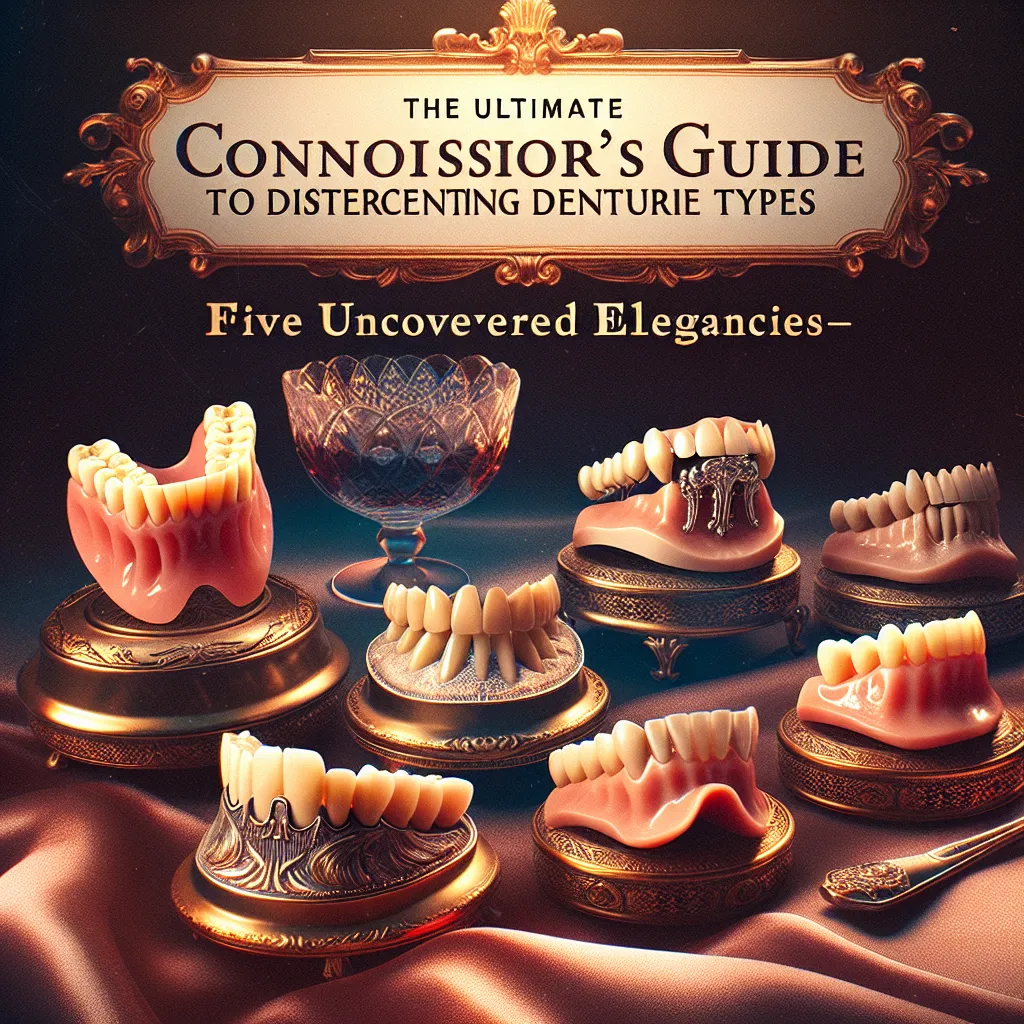 The Ultimate Connoisseur's Guide to Discerning Denture Types: Five Uncovered Elegancies