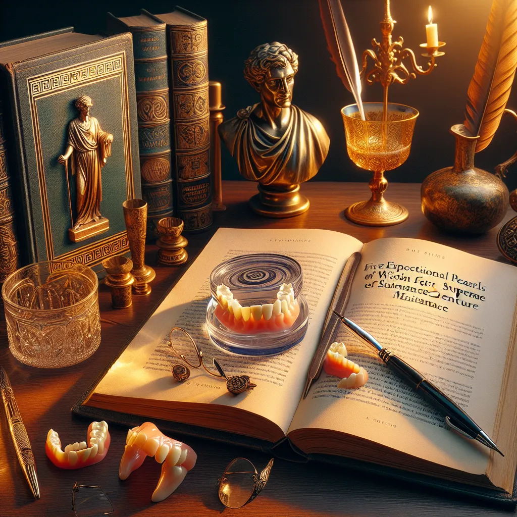 The Epicurean's Digest: Five Exceptional Pearls of Wisdom for Supreme Denture Maintenance