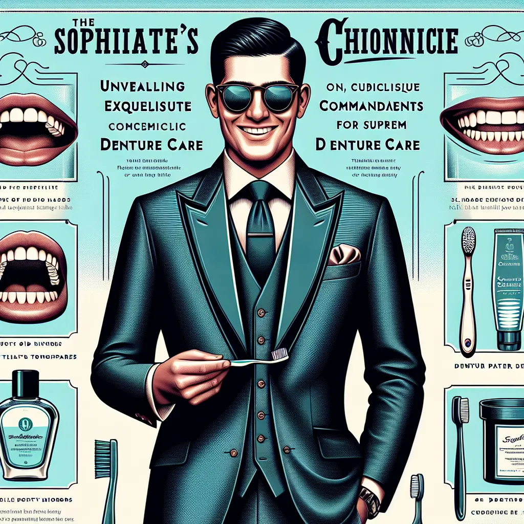 The Sophisticate's Chronicle: Unveiling Five Exquisite Commandments for Supreme Denture Care