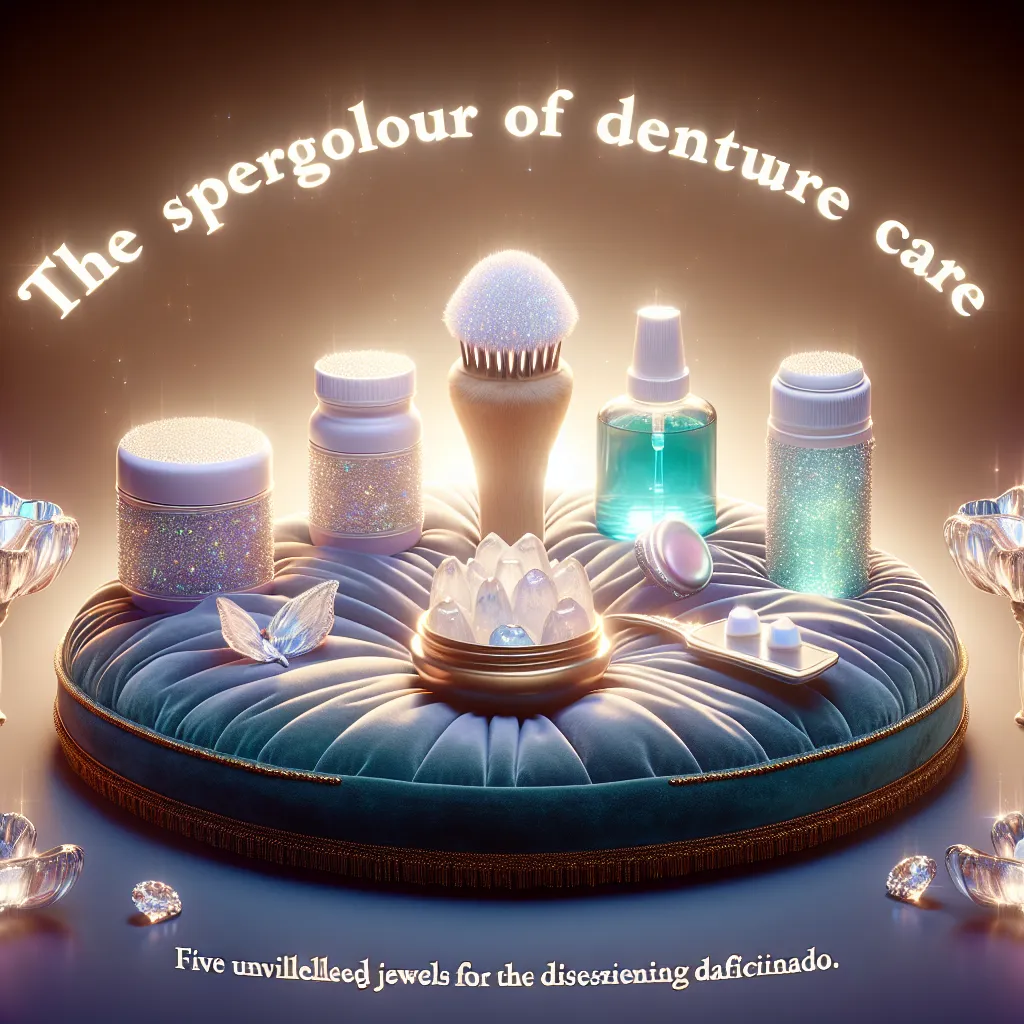 The Splendour of Denture Care: Five Unveiled Jewels for the Discerning Aficionado