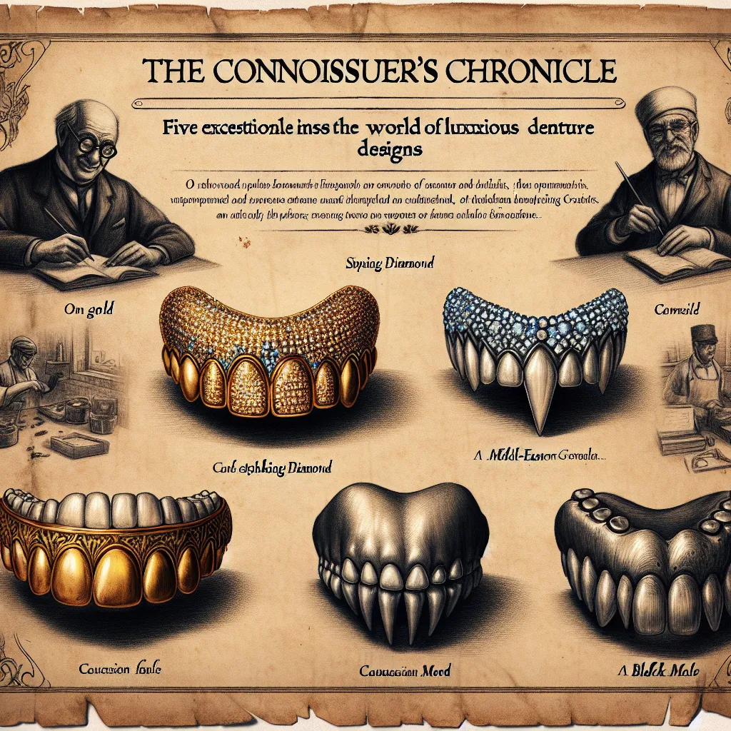 The Connoisseur's Chronicle: Five Exceptional Insights into the World of Luxurious Denture Designs