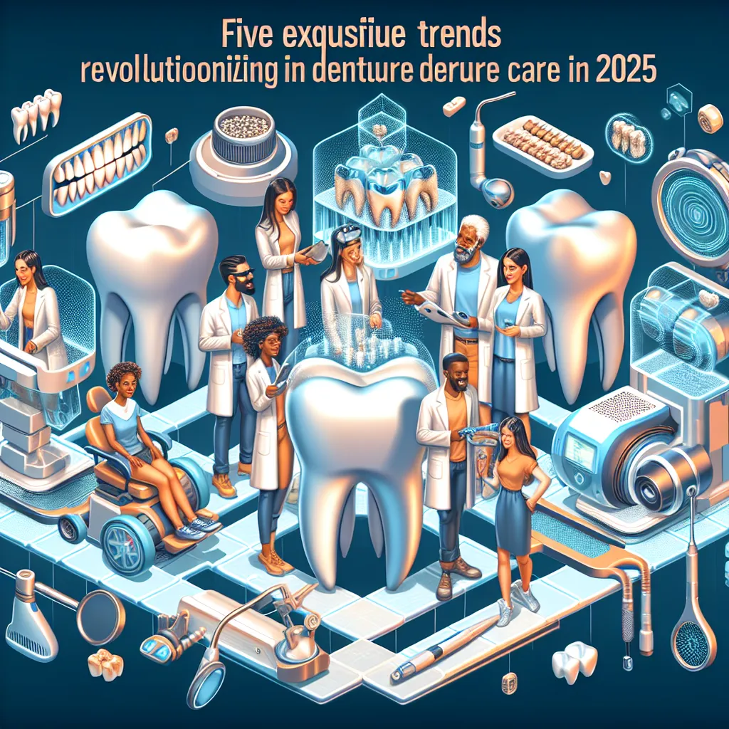 Five Exquisite Trends Revolutionizing Denture Care in 2025
