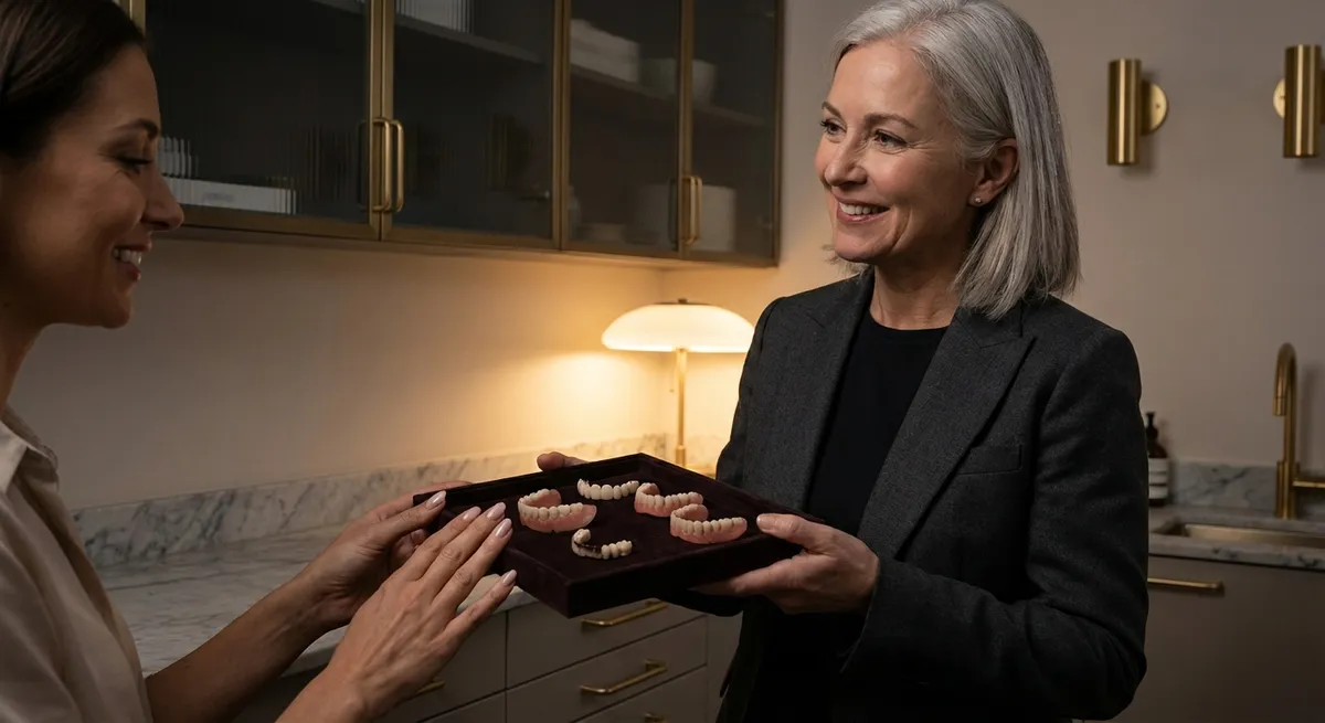 Curated Smiles: Navigating Denture Types with Discerning Precision