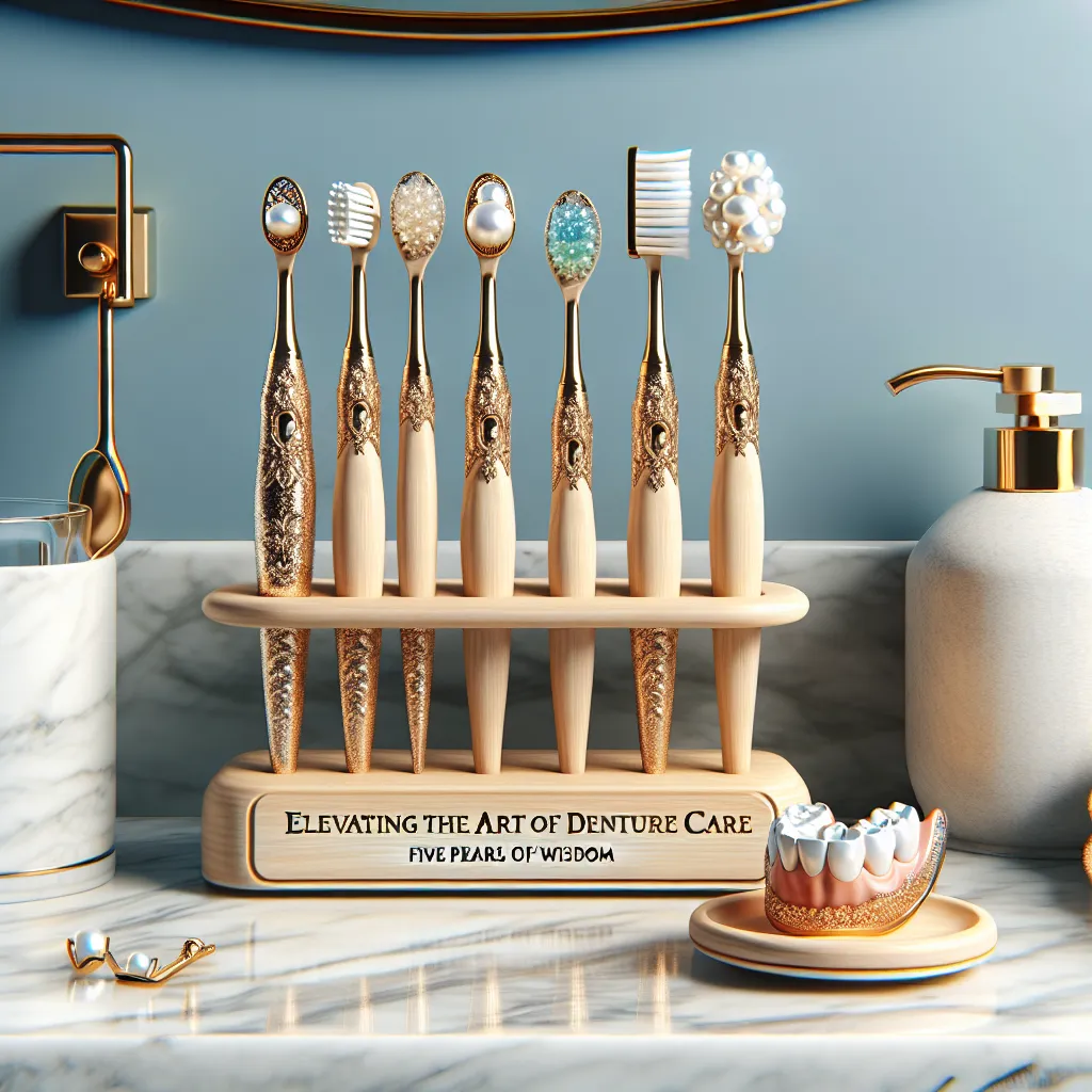 Elevating the Art of Denture Care: Five Exquisite Pearls of Wisdom
