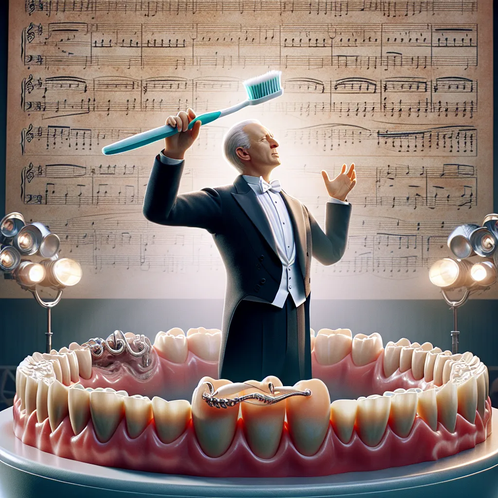 The Maestro's Manuscript: Five Harmonious Movements for Denture Elegance