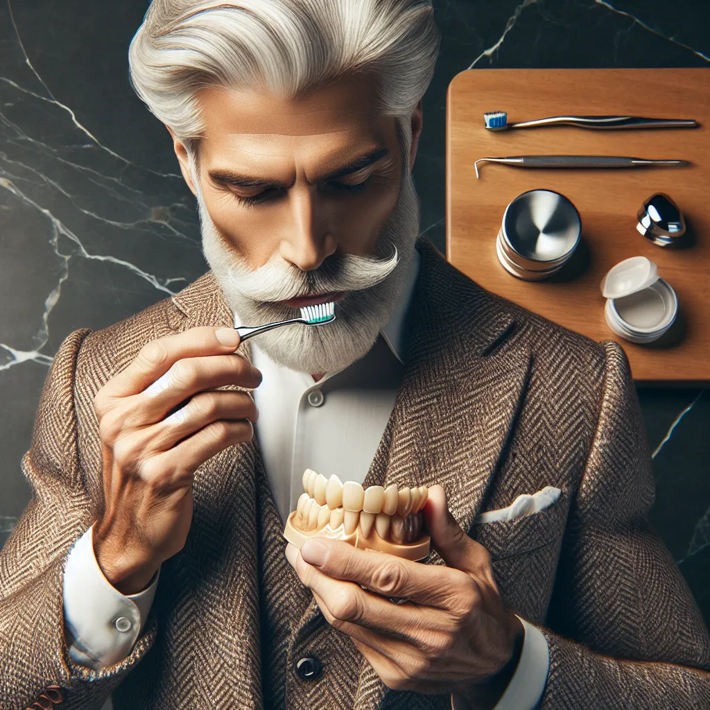 A Gentleman's Guide to Impeccable Denture Care: Five Premium Insights