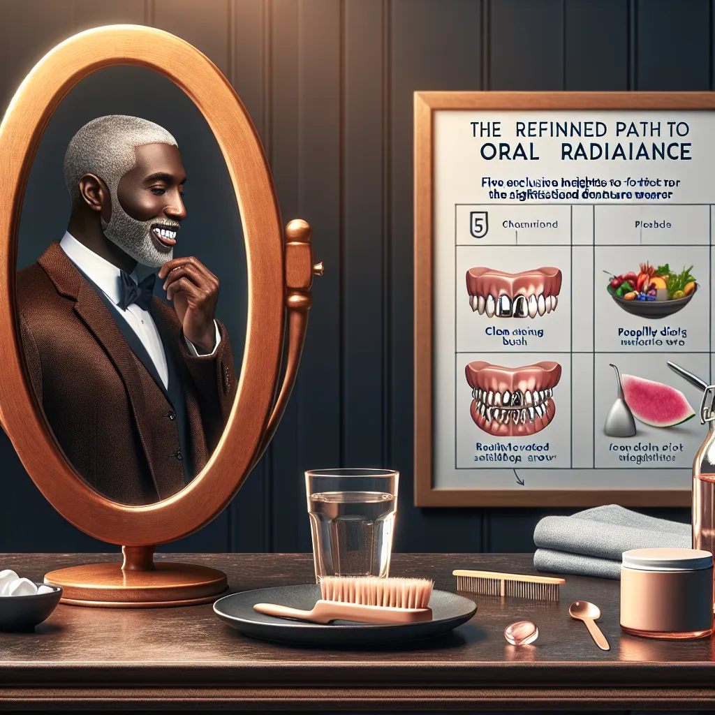 The Refined Path to Oral Radiance: Five Exclusive Insights for the Sophisticated Denture Wearer