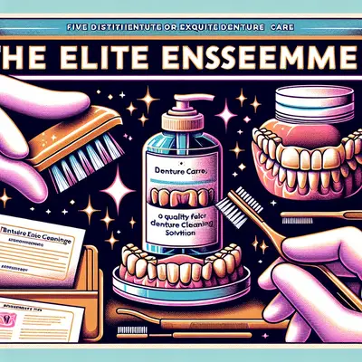 The Elite Ensemble: Five Distinctive Practices for Exquisite Denture Care