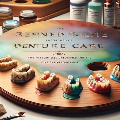 The Refined Palette of Denture Care: Five Masterpieces Unearthed for the Discerning Connoisseur