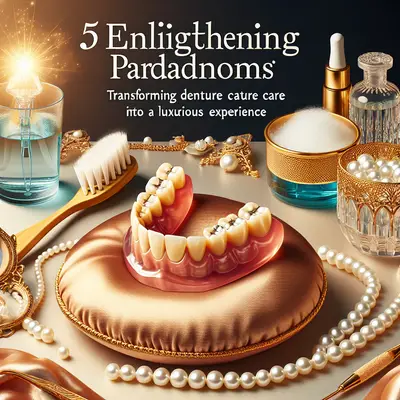 5 Enlightening Paradigms: Transforming Denture Care into a Luxurious Experience