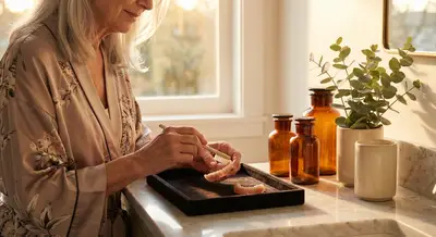 A Refined Oral Care Ritual for Denture Wearers