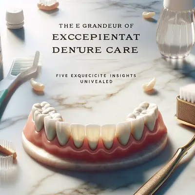 The Grandeur of Exceptional Denture Care: Five Exquisite Insights Unveiled