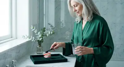 The Discreet Art of Oral Hygiene with Dentures