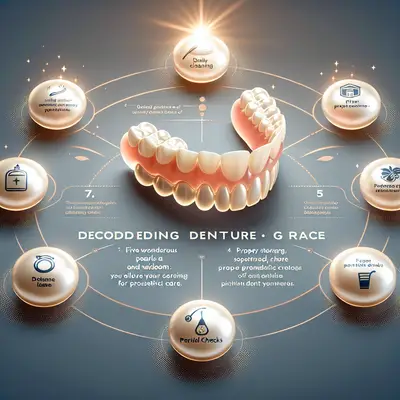 Decoding Denture Grace: Five Wondrous Pearls of Wisdom to Elevate Your Prosthetic Dental Care
