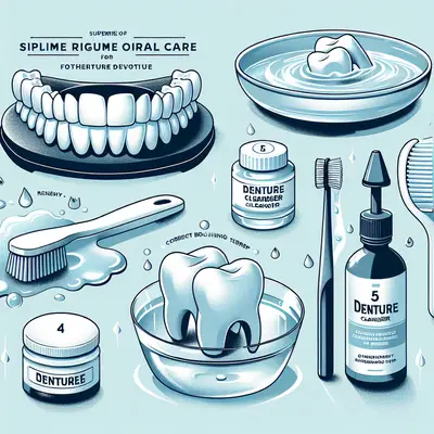 The Supremacy of Sublime Oral Care: Five Refined Regiment Tips for the Denture Devotee