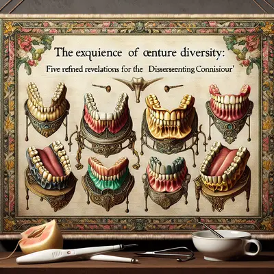 The Exquisite Tapestry of Denture Diversity: Five Refined Revelations for the Discerning Connoisseur