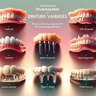 The Exquisite Panorama of Denture Varieties: Five Exceptional Perspectives for the Discerning Individual
