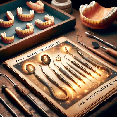 The Artisan's Approach to Denture Maintenance: Five Refined Techniques for Superior Care