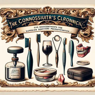The Connoisseur's Chronicle: Five Exquisite Discernments for Superior Denture Preservation