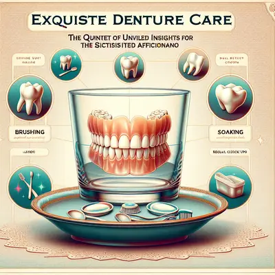 Exquisite Denture Care: The Quintet of Unveiled Insights for the Sophisticated Aficionado