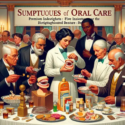 Sumptuous Soirees of Oral Care: Five Premier Insights for the Distinguished Denture Devotee